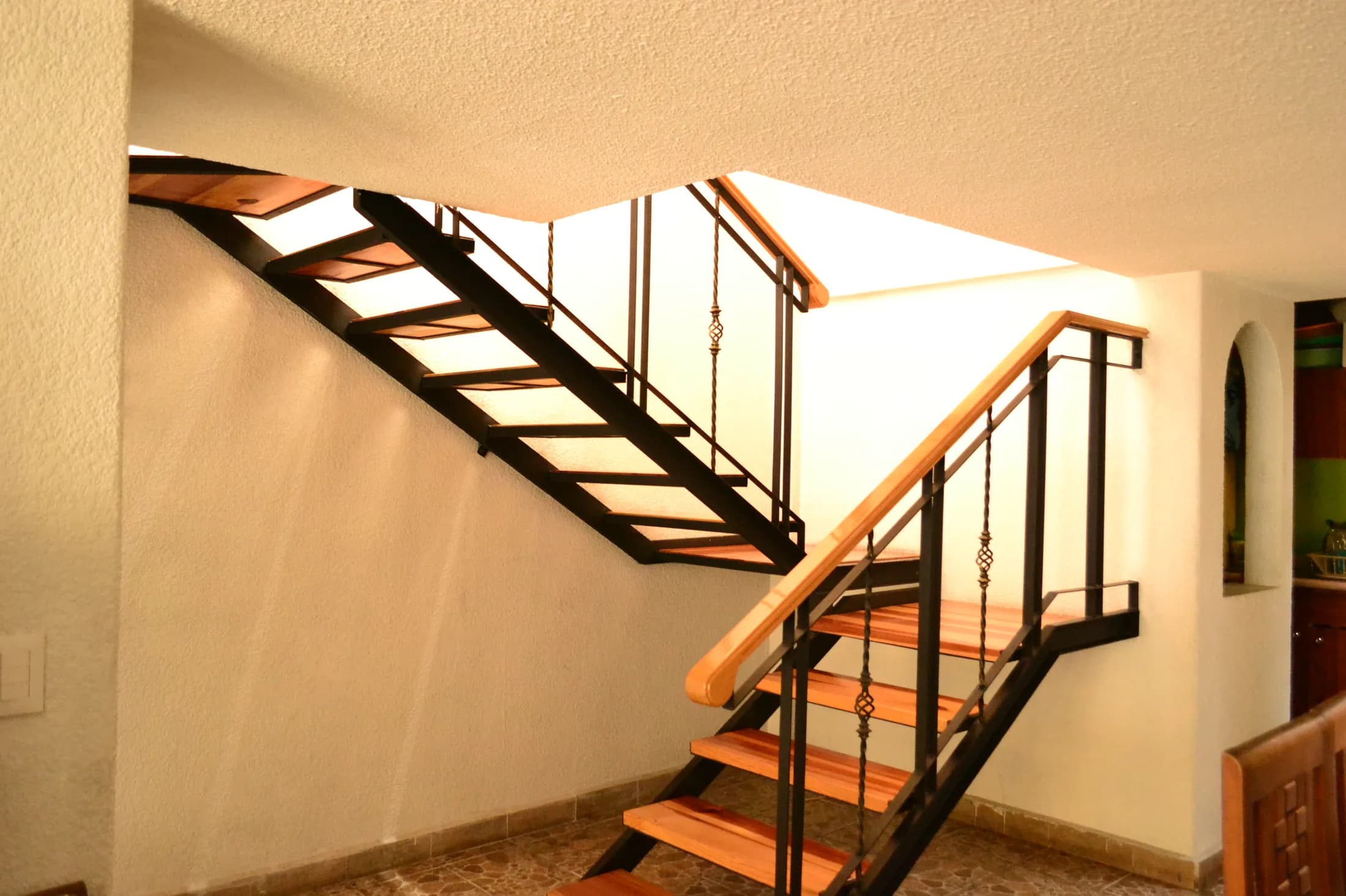 Fachada de Casa Alpino en la colonia Lázaro Cárdenas